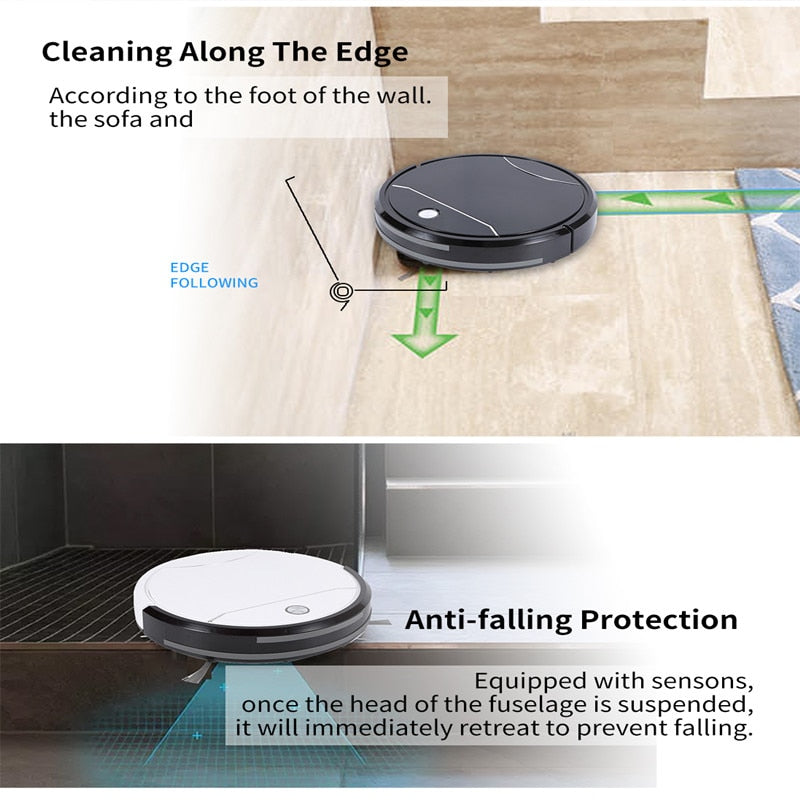 Robot Vacuum Cleaner with Automatic Charging