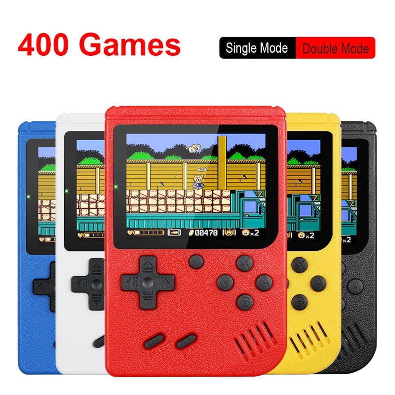 Retro Mini Console with 400 Built in Games