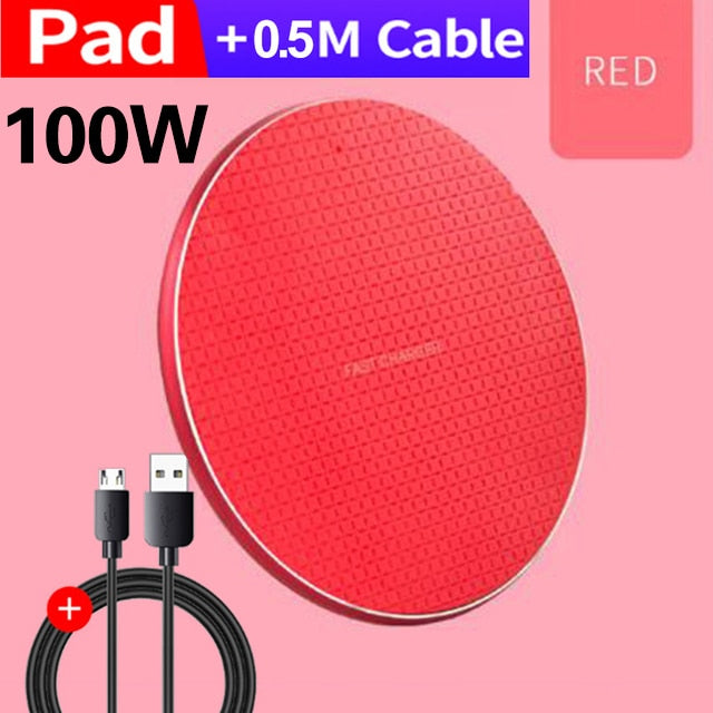 100W Wireless Super Fast Charging Pad