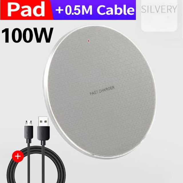 100W Wireless Super Fast Charging Pad