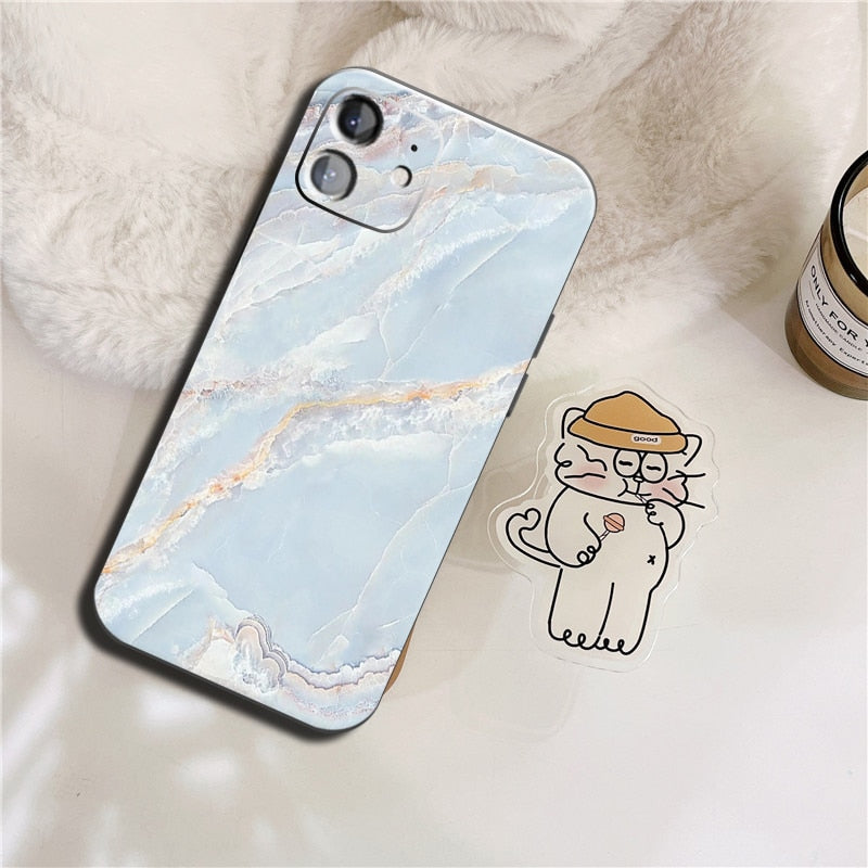 Luxury Marble Texture Phone Case