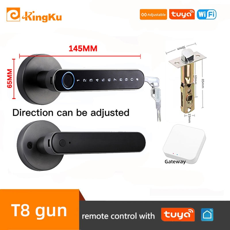 Biometric Smart Lock Door Handle