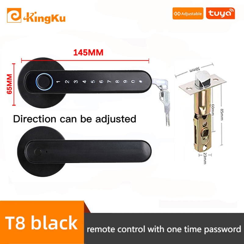 Biometric Smart Lock Door Handle