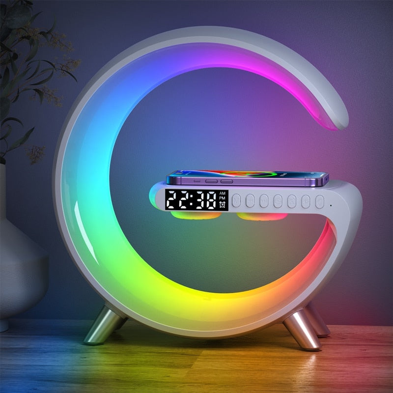 Multifunctional Wireless Charger Alarm Clock