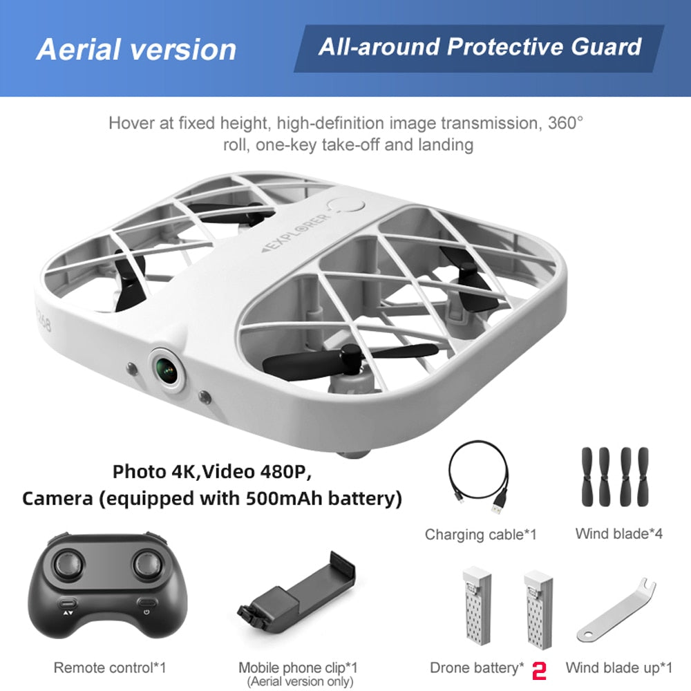 4K HD Mini Pocket UFO