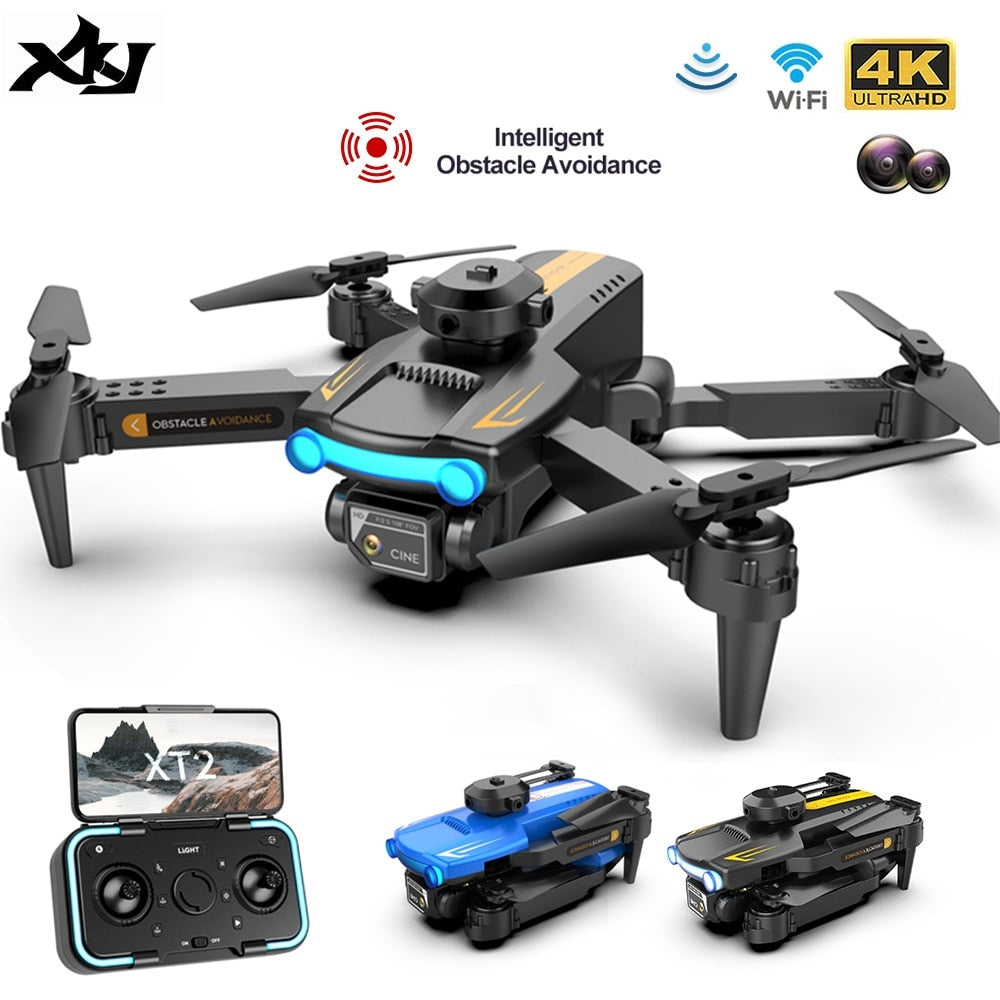 Mini 4K Dual Camera Four Side Obstacle Avoidance Drone