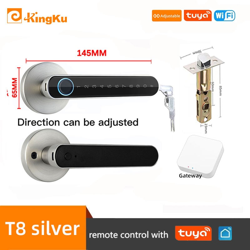 Biometric Smart Lock Door Handle