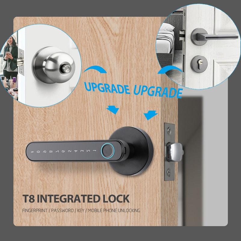 Biometric Smart Lock Door Handle