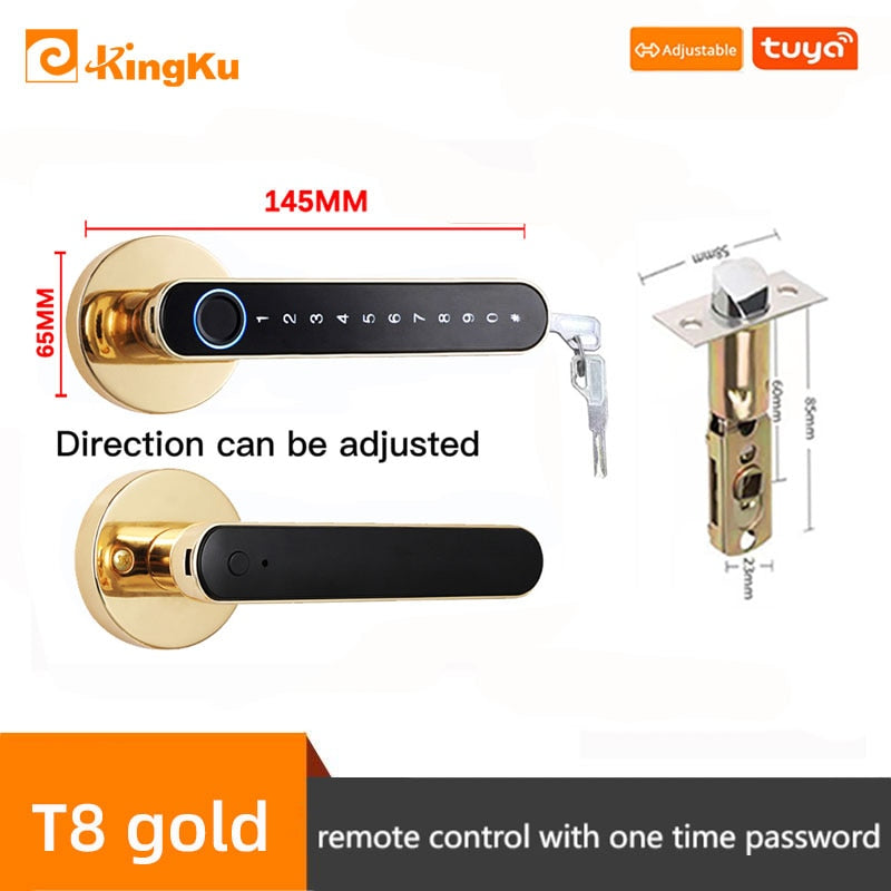 Biometric Smart Lock Door Handle