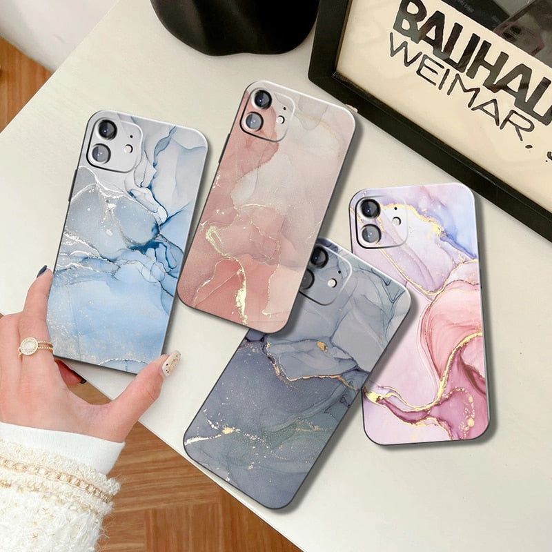 Luxury Marble Texture Phone Case