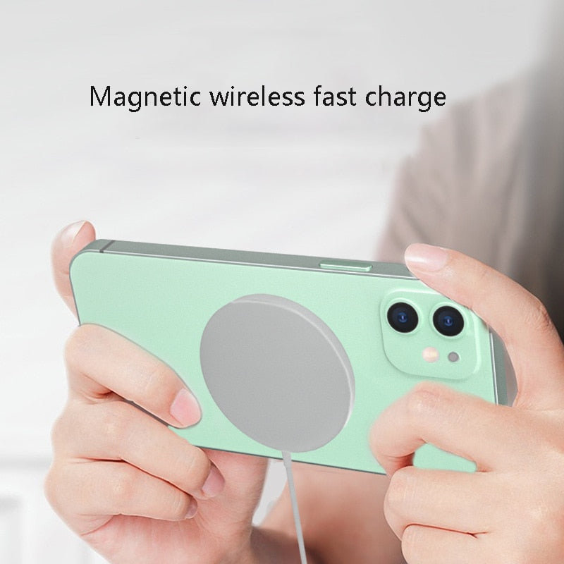 15W Magnetic Wireless Mini Portable Charger Pad