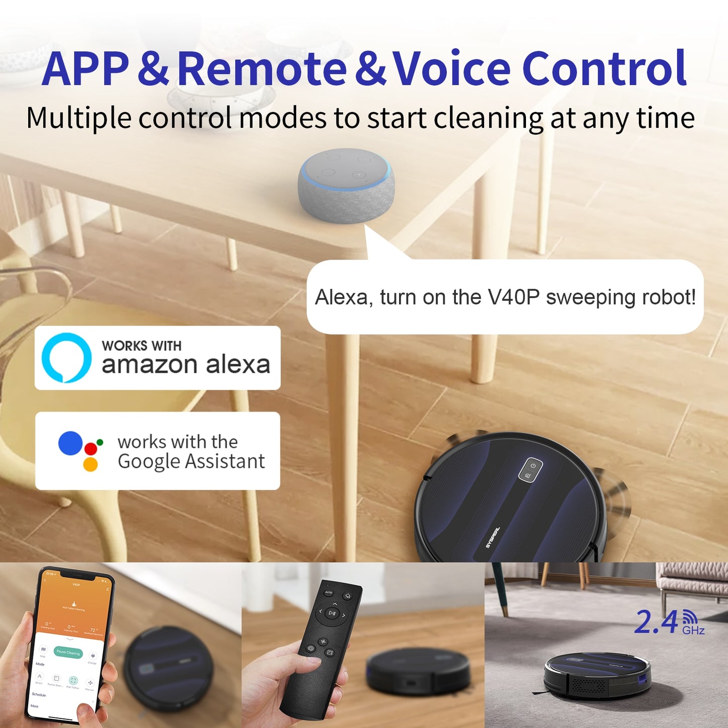 Wireless Robot Vacuum Cleaner