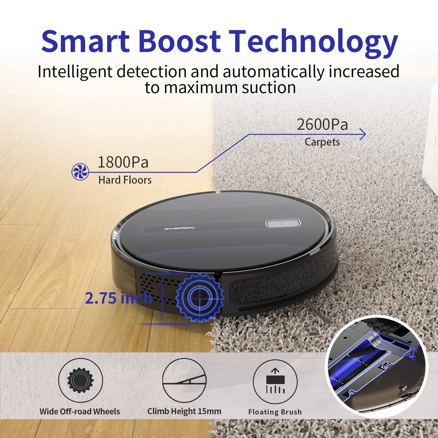 Wireless Robot Vacuum Cleaner