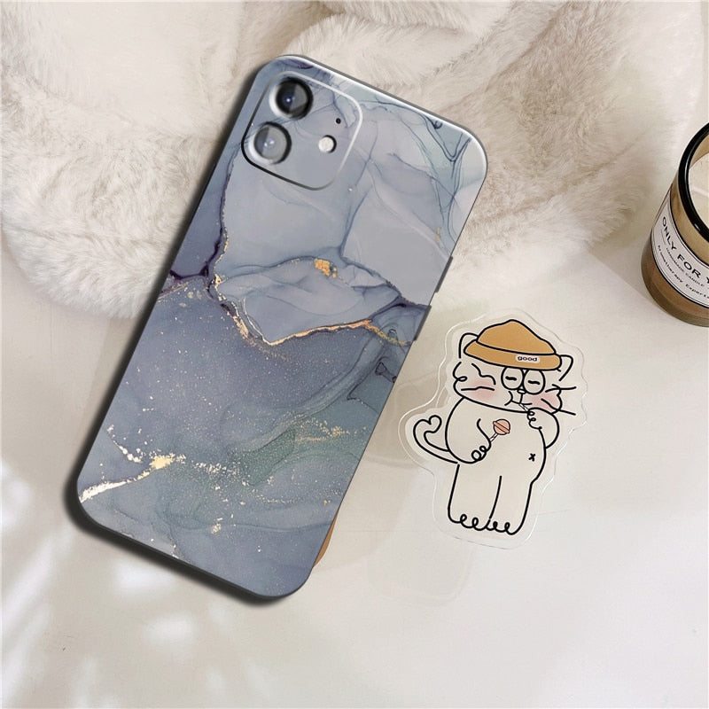 Luxury Marble Texture Phone Case