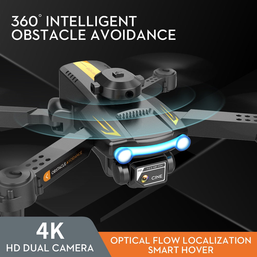 Mini 4K Dual Camera Four Side Obstacle Avoidance Drone