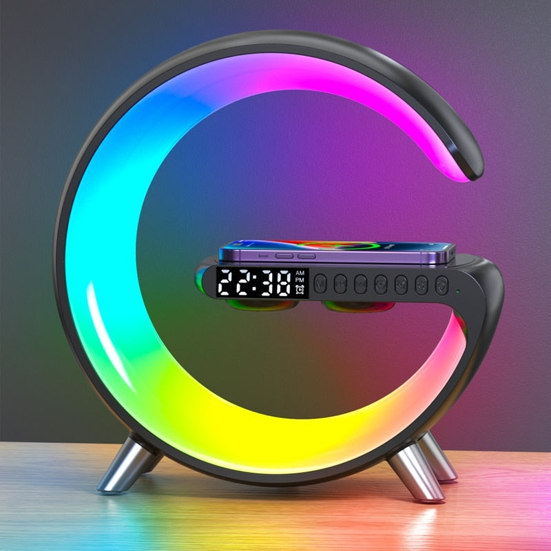 Multifunctional Wireless Charger Alarm Clock