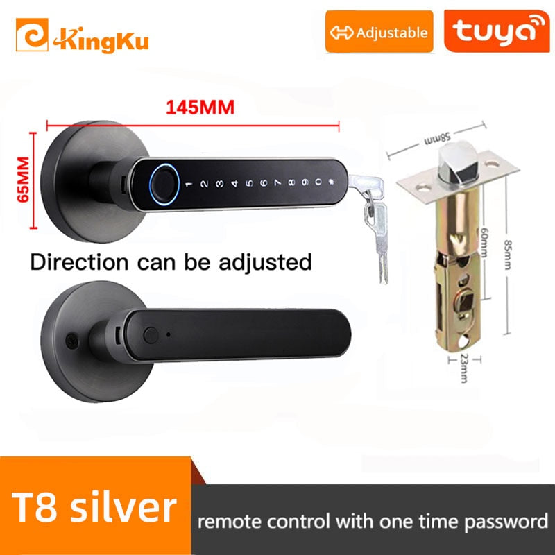 Biometric Smart Lock Door Handle