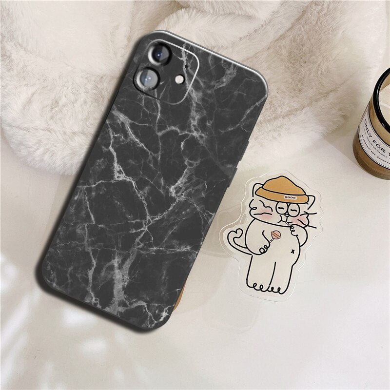 Luxury Marble Texture Phone Case