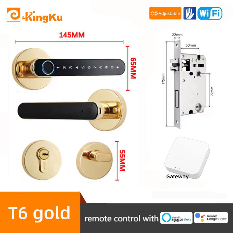 Biometric Smart Lock Door Handle