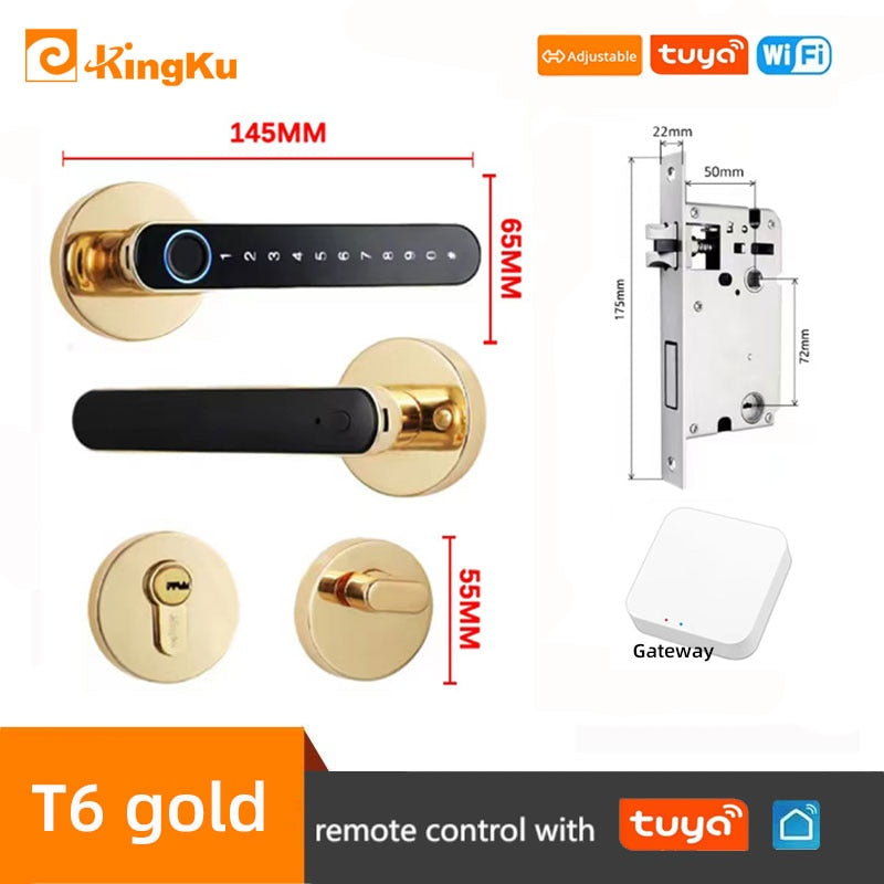 Biometric Smart Lock Door Handle