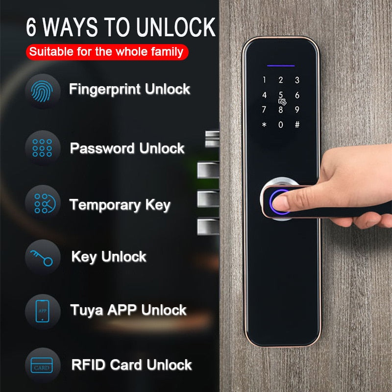 Electronic Smart Door Lock With Biometric Access